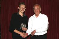 Most improved player Michael Manser