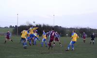 More goalmouth action which just fails to produce 